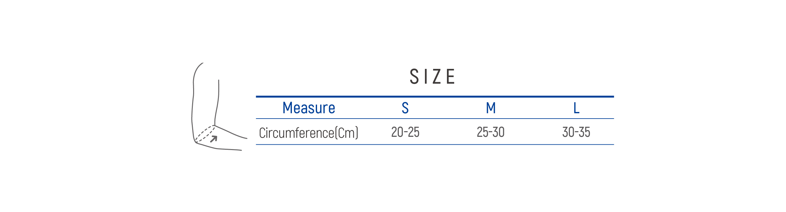 DR-E009 Size table image