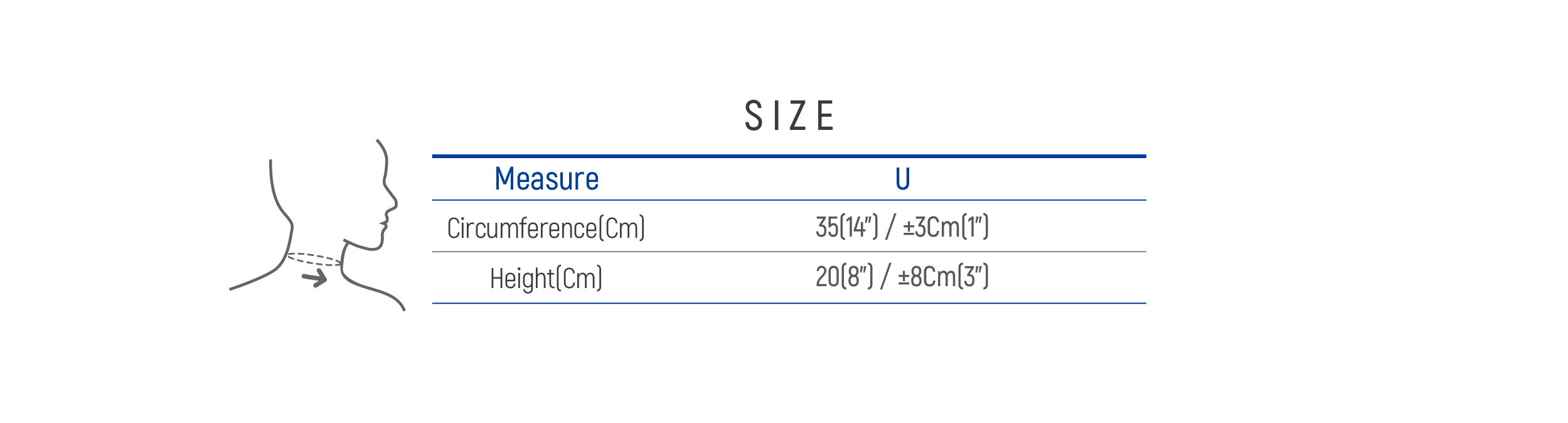 DR-129  Size table image