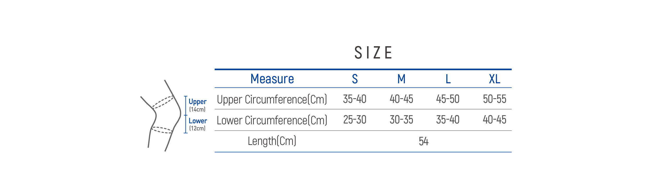 DR-K106 Size table image