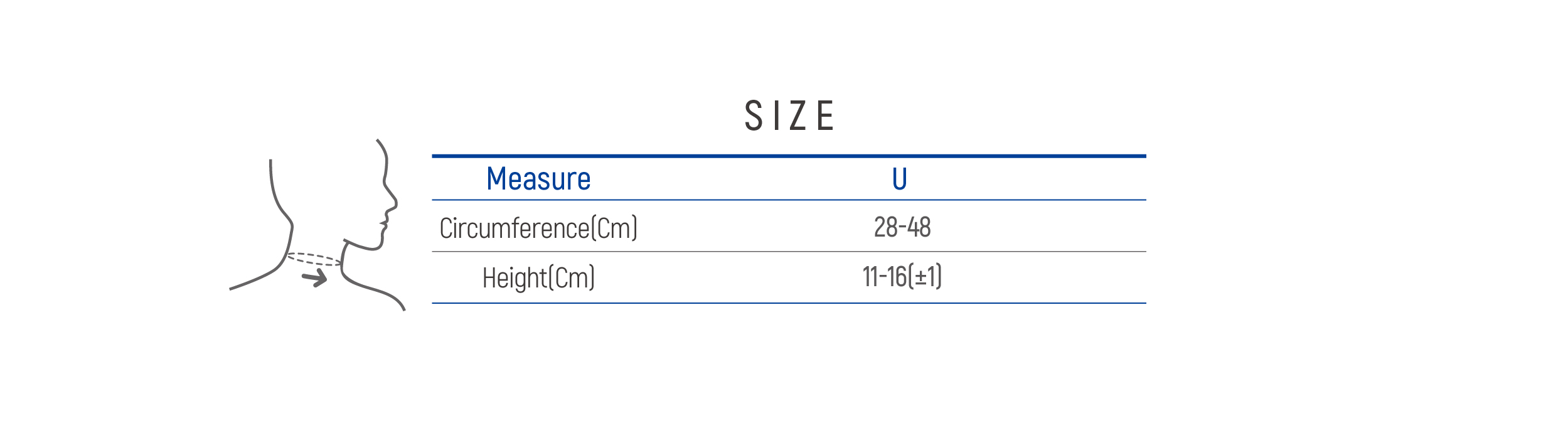 DR-C130 Size table image