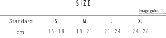 SM-302 Size table image